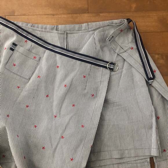 Vintage Sag Harbor Skort American Blue/White Gingham size 16 - Picture 7 of 12